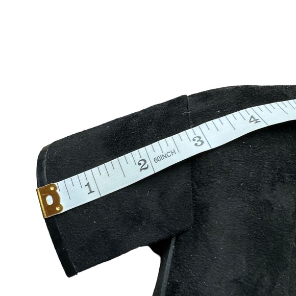 Unisa Undynna Black Over The Knee Boots Size 8.5 - Picture 7 of 8